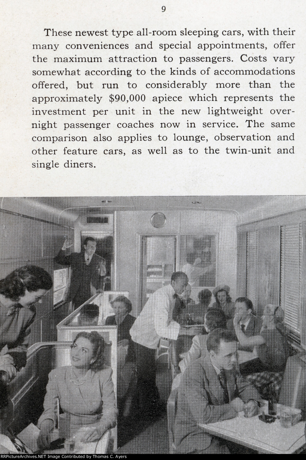 "Train Talks," Page 9, 1948